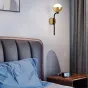 Настенный светильник FABIANA WALL Brass Black от ImperiumLoft