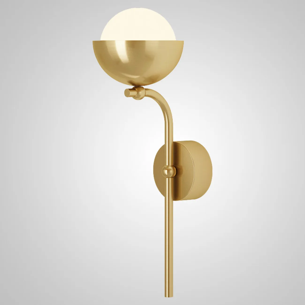 Настенный светильник FABIANA WALL Brass Black от ImperiumLoft