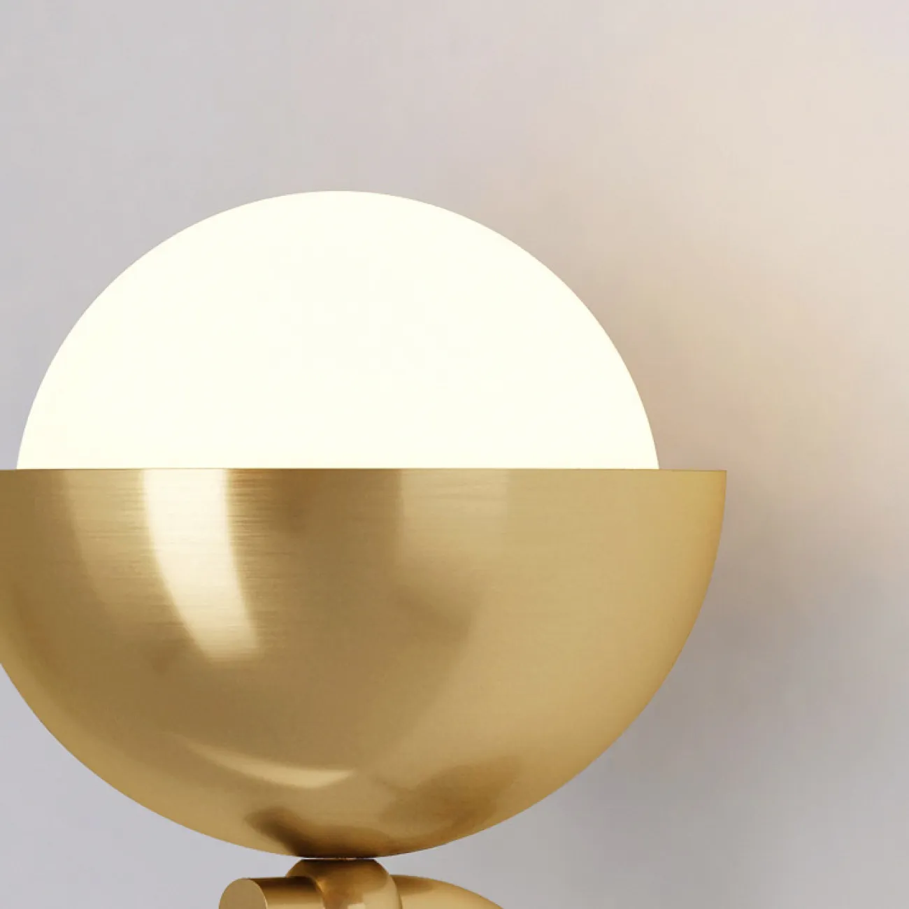 Настенный светильник FABIANA WALL Brass Black от ImperiumLoft