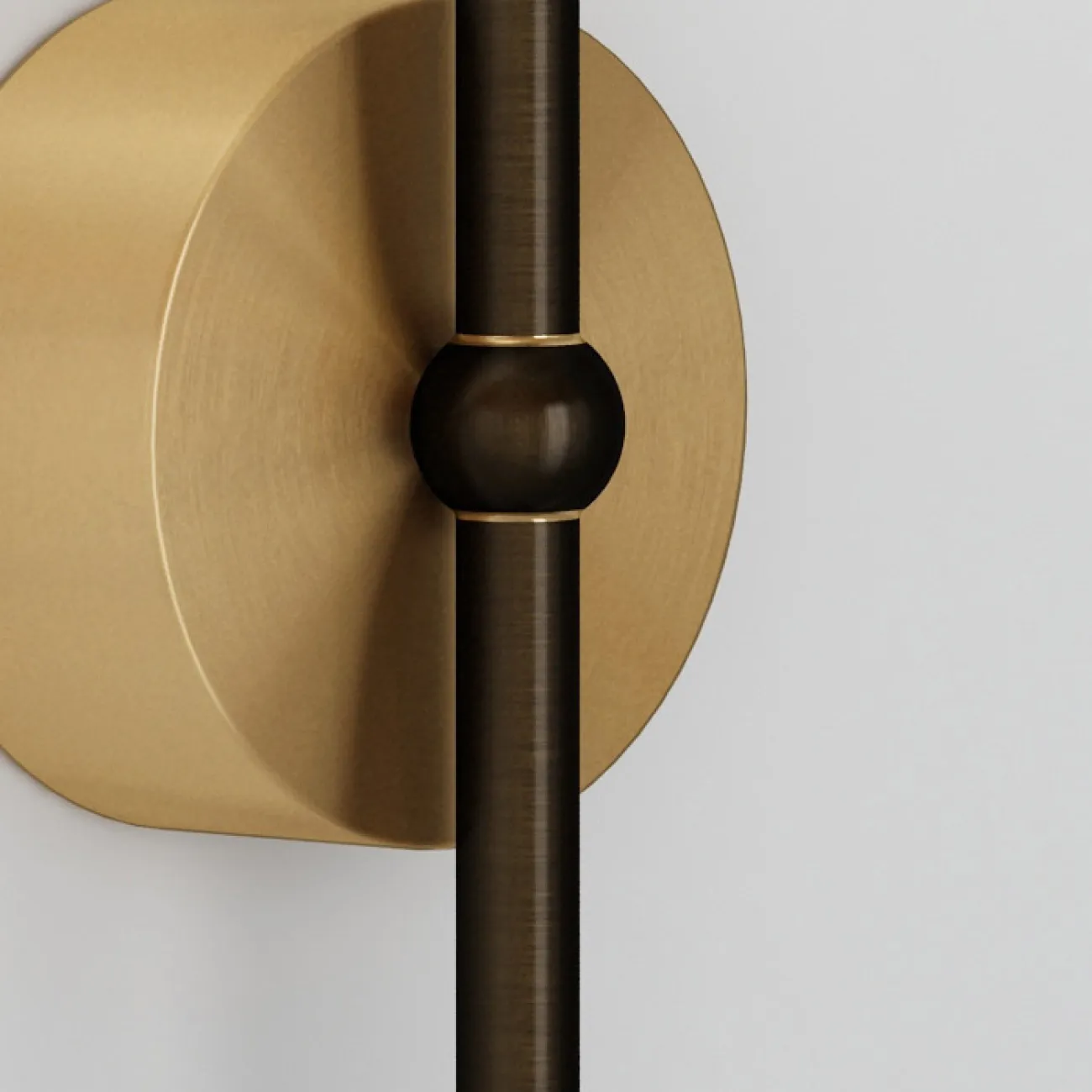 Настенный светильник FABIANA WALL Brass Black от ImperiumLoft