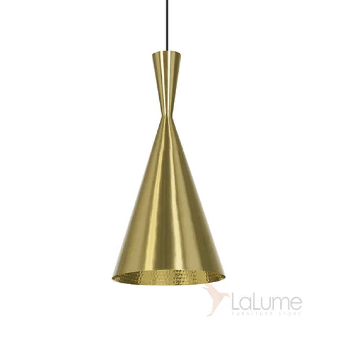 Люстра Beat Light Tall Brass designed by Tom Dixon in 2007 от LaLume