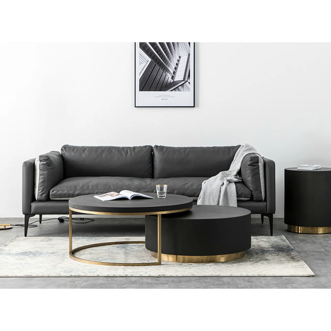 Дизайнерский журнальный столик LaLume-AP00264