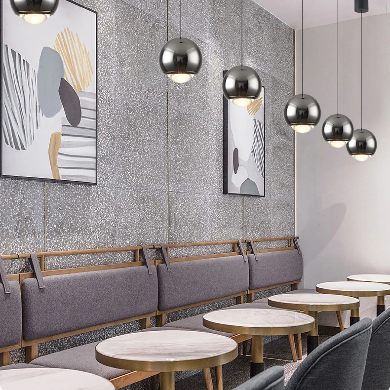 Подвесной светильник BENDIX B A D10 Bronze от ImperiumLoft