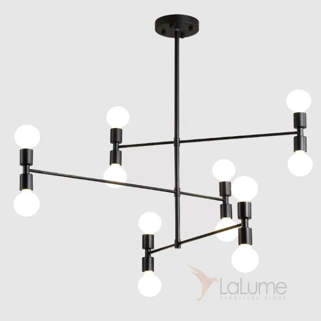 Подвесной светильник Атомиум Черный