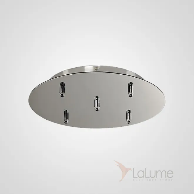 Потолочное основание цвет хром для подвесных светильников Gredy от ImperiumLoft