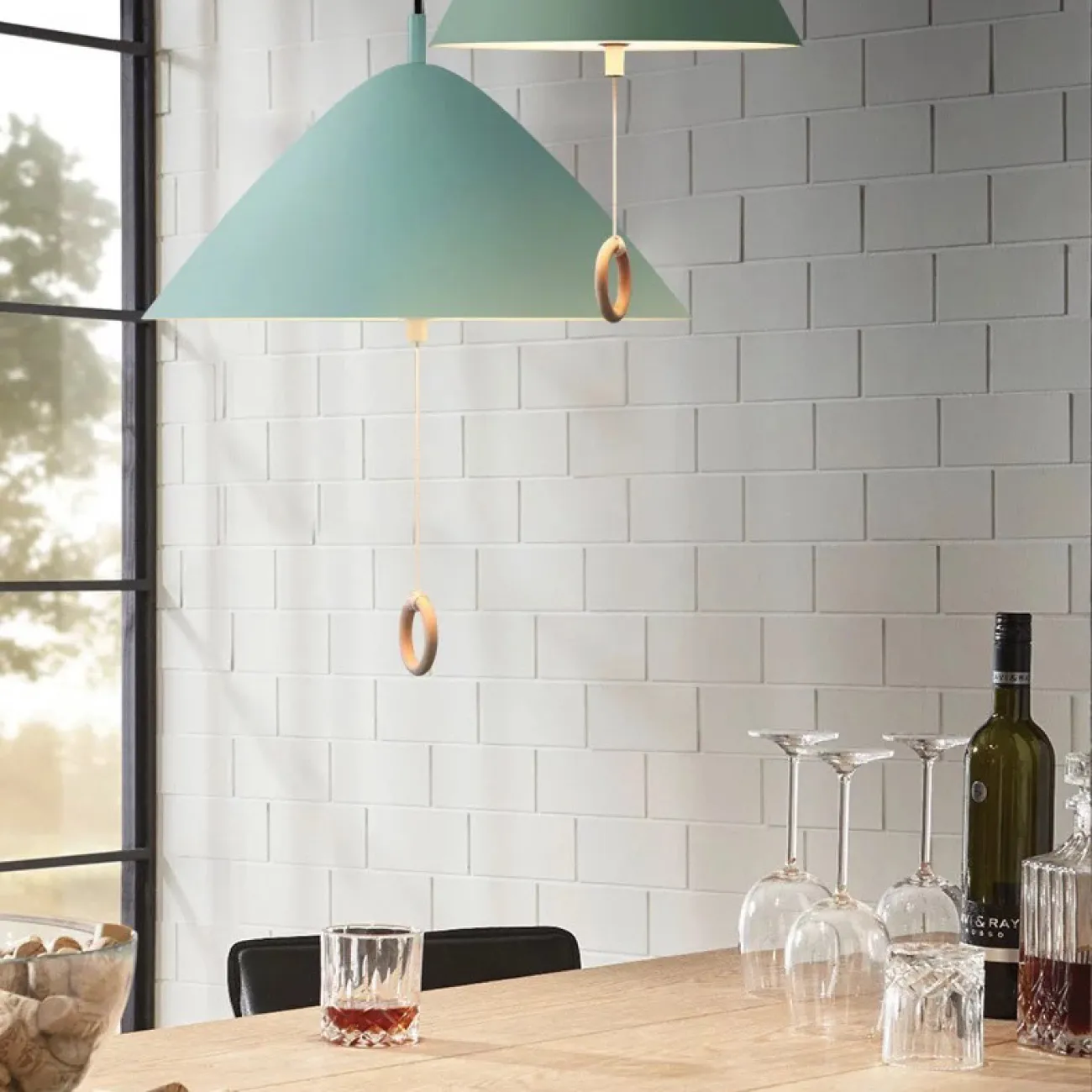 Подвесной светильник HUG D40 yellow от ImperiumLoft