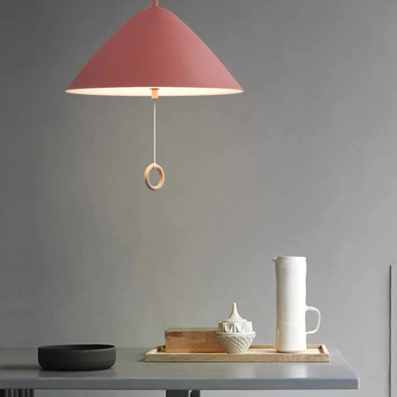 Подвесной светильник HUG D40 yellow от ImperiumLoft