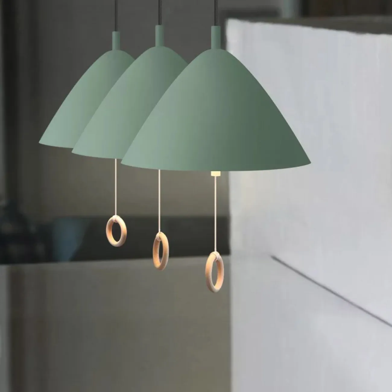 Подвесной светильник HUG D40 yellow от ImperiumLoft