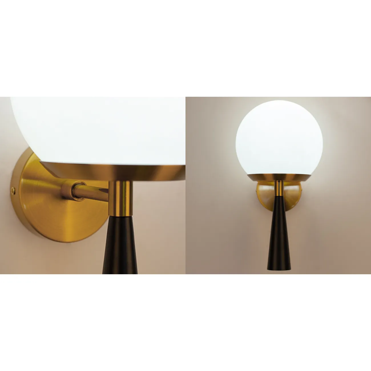 Бра Cedar and Moss Audrey Black от ImperiumLoft