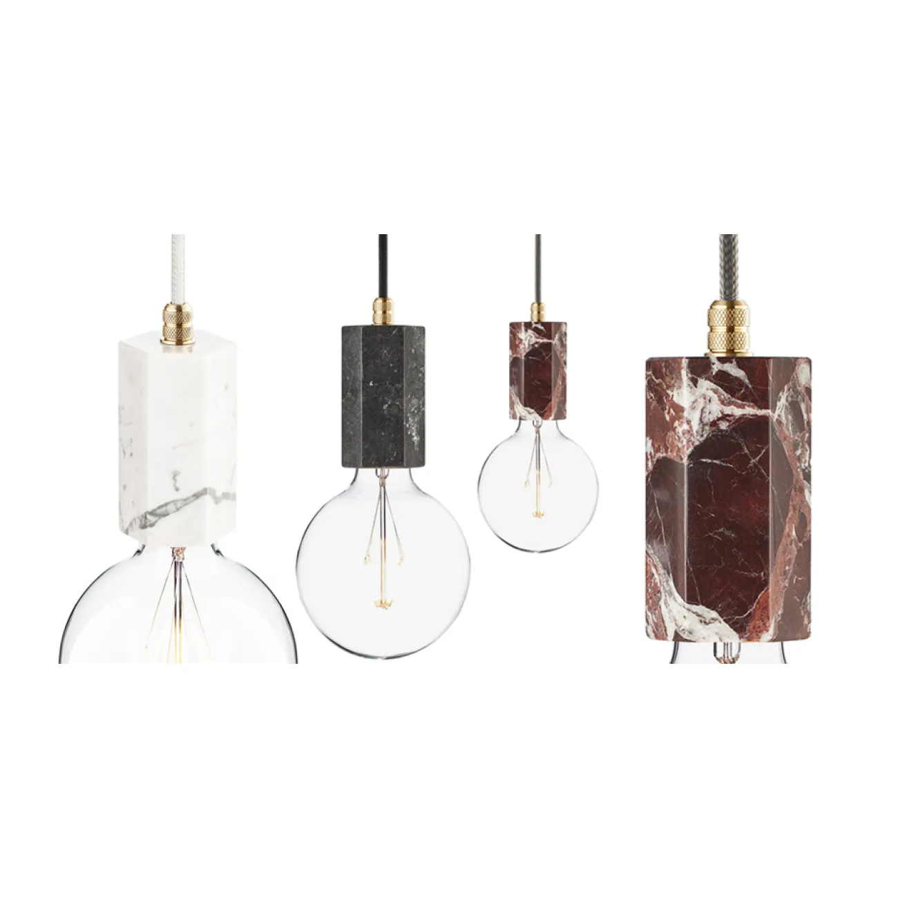 Подвесной светильник MARMOR TROM Rosso designed by Николай Никитин		 in 2015 от LaLume