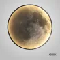 Круглый настенный светильник с изображением Луны COSMOS MOONLIGHT D60 4000К