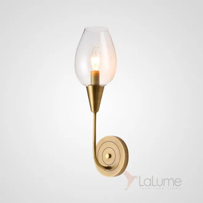 Настенный светильник VIOLA WALL 1 Clear от ImperiumLoft Настенный светильник VIOLA WALL 1 Clear от ImperiumLoft