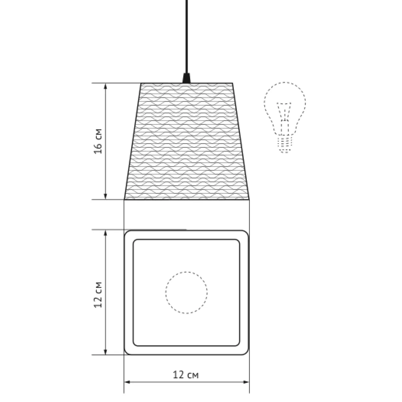 Подвесной светильник Pyramid 4 Mini от LaLume