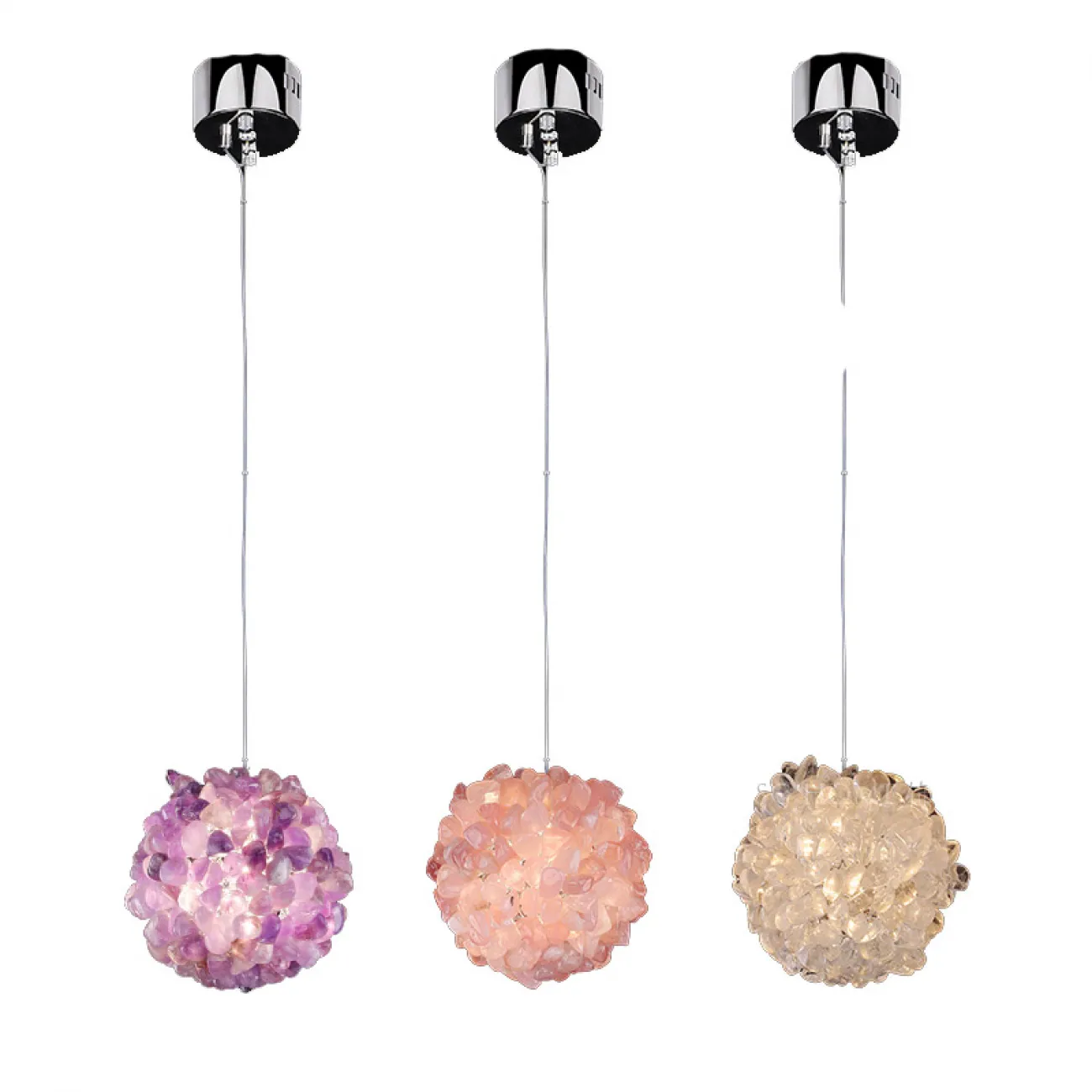 Подвесной светильник ROSLYN COLOR purple от ImperiumLoft