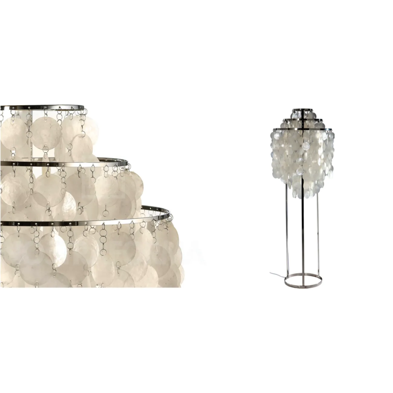 Торшер Fun 1STM designed by Verner Panton		 in 1964 от LaLume