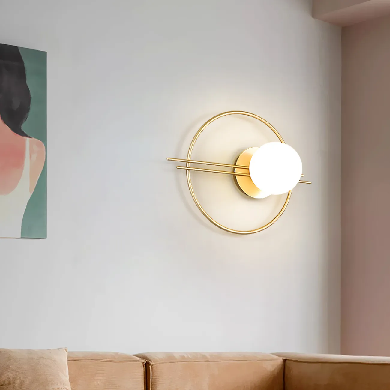 Настенный светильник ESTA Gold от ImperiumLoft