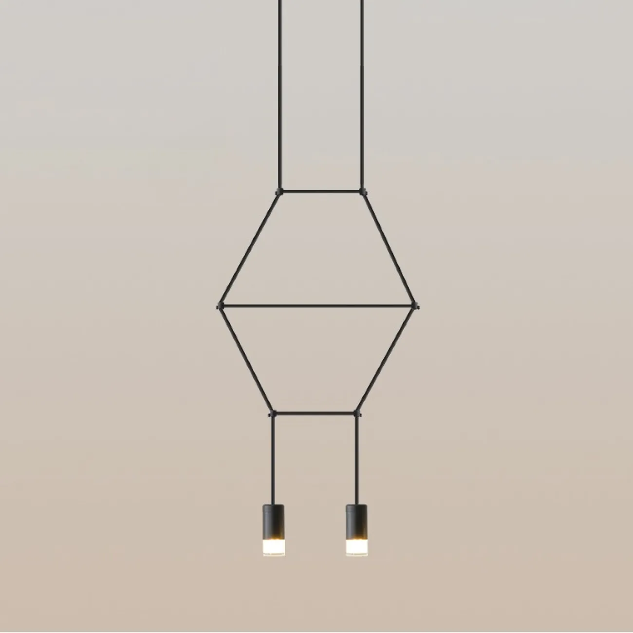 Потолочный светильник Via 2 от ImperiumLoft