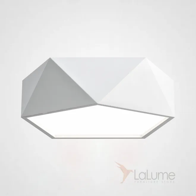 Потолочный светодиодный светильник GEOMETRIC White D40