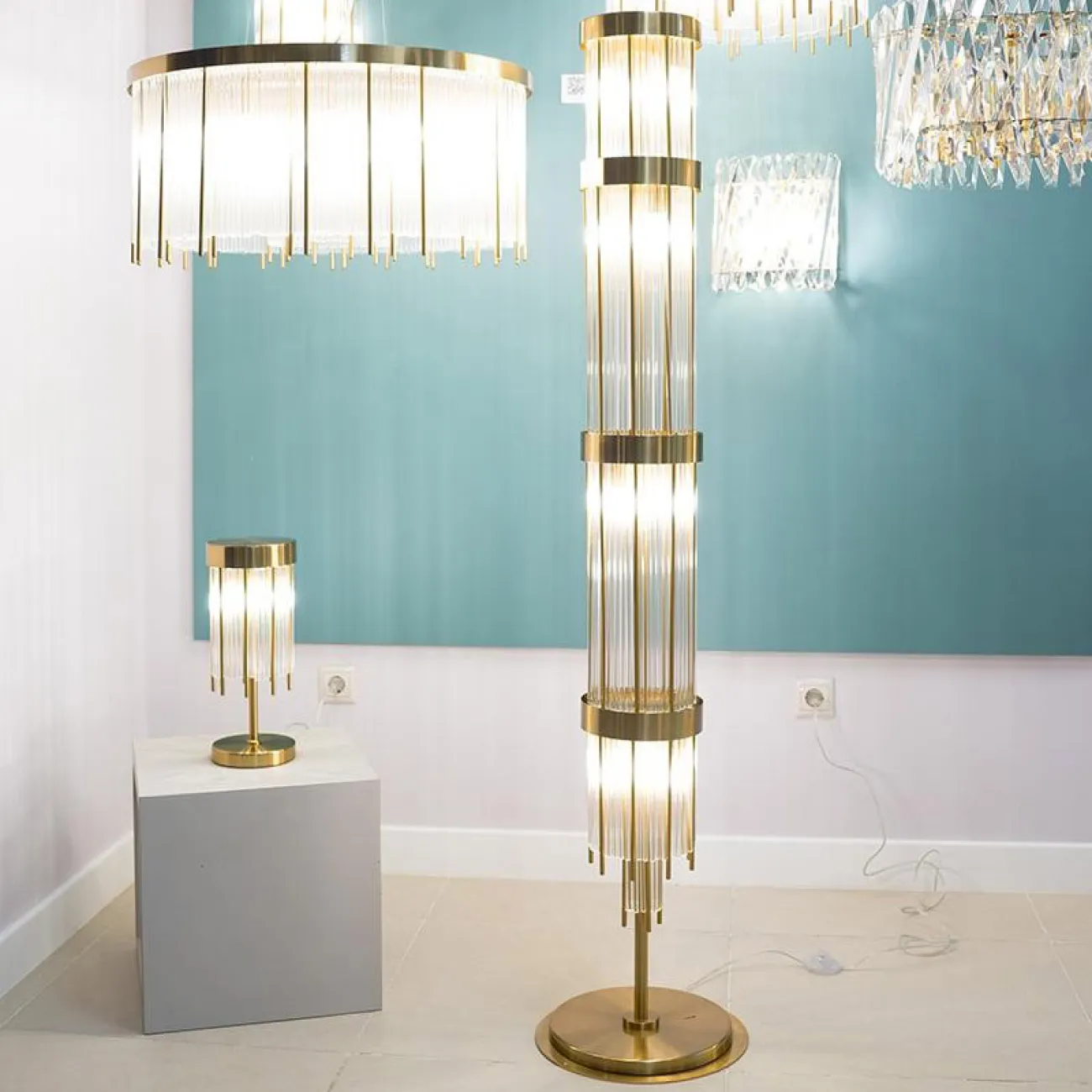 Настольная лампа ABUR TAB от ImperiumLoft