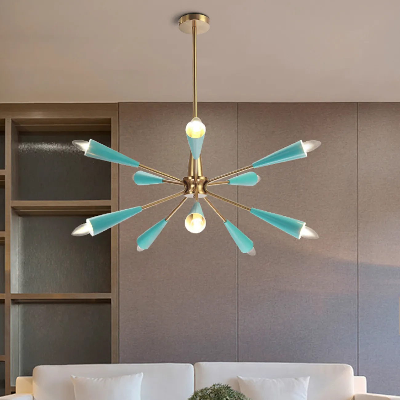 Подвесная люстра TURQUOISE от ImperiumLoft