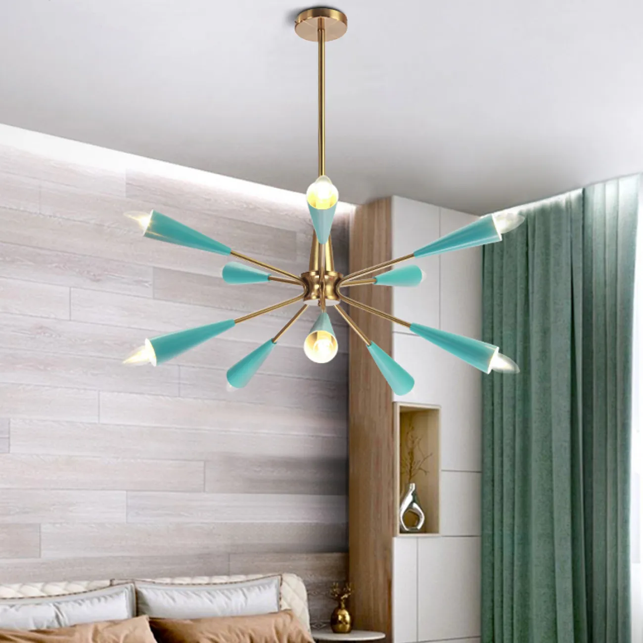 Подвесная люстра TURQUOISE от ImperiumLoft