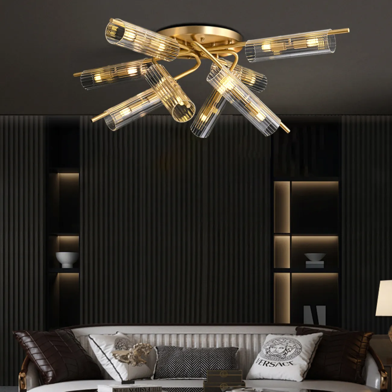 Потолочная люстра LUCINA CH D80 от ImperiumLoft