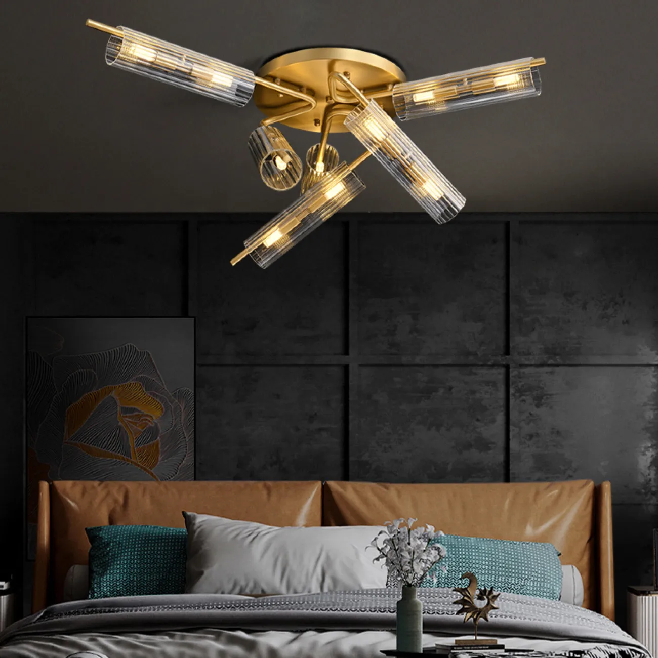 Потолочная люстра LUCINA CH D80 от ImperiumLoft