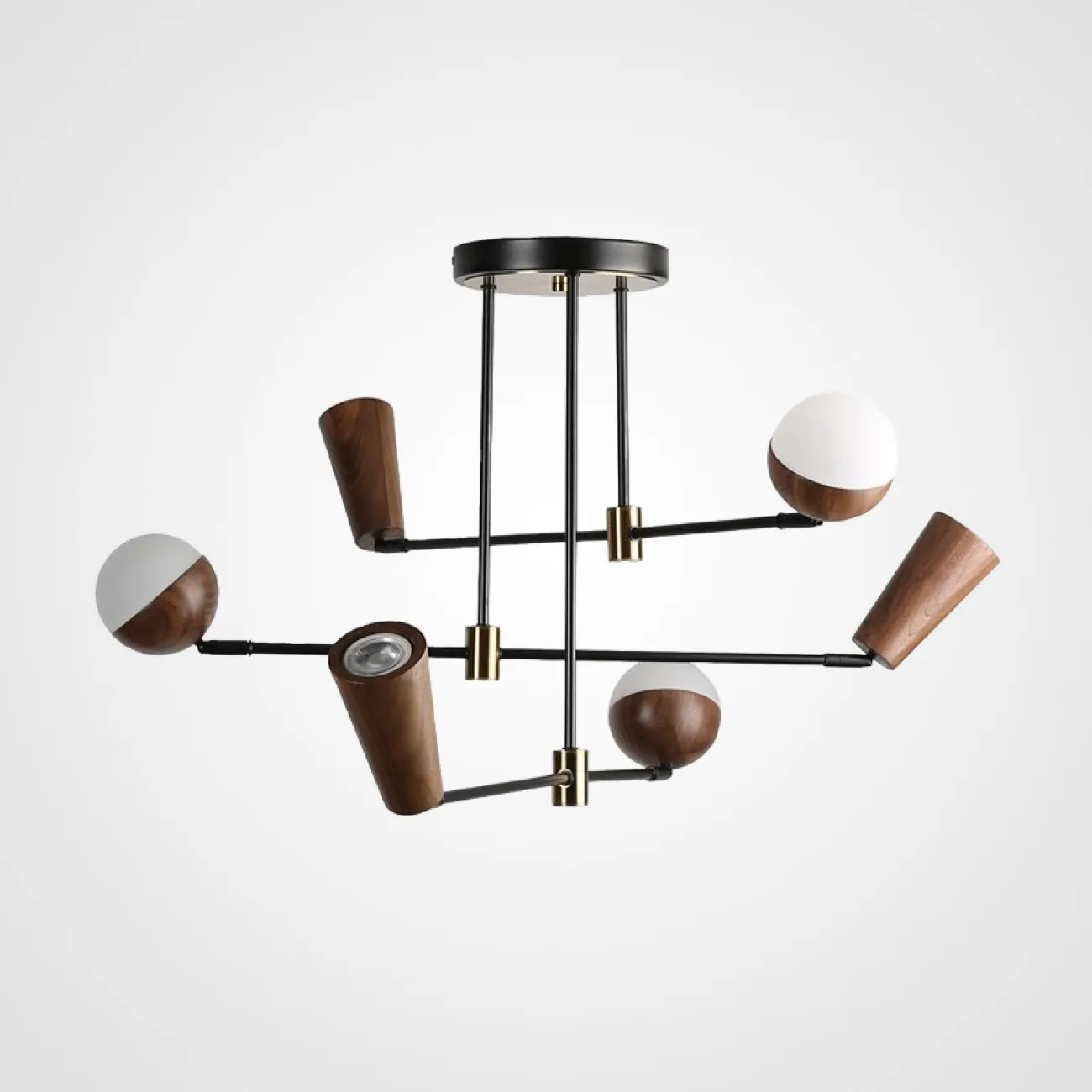 Потолочная люстра TAHVO L4 от ImperiumLoft Потолочная люстра TAHVO L4 от ImperiumLoft