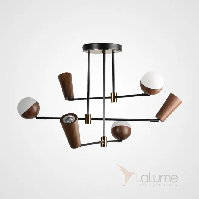 Потолочная люстра TAHVO L6 от ImperiumLoft Потолочная люстра TAHVO L6 от ImperiumLoft