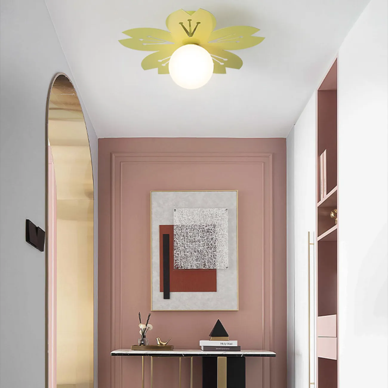 Потолочный светильник REINA Yellow от ImperiumLoft