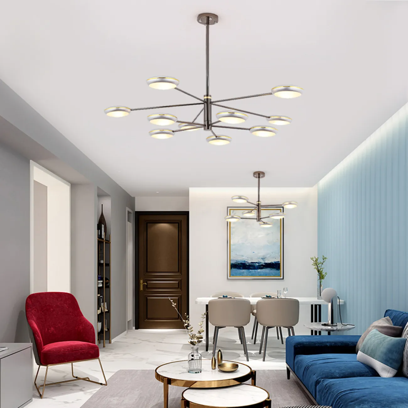 Дизайнерская люстра DRAMMEN от ImperiumLoft