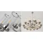 Люстра LIAISON TWO-TIER Chandelier 18 Silver от ImperiumLoft
