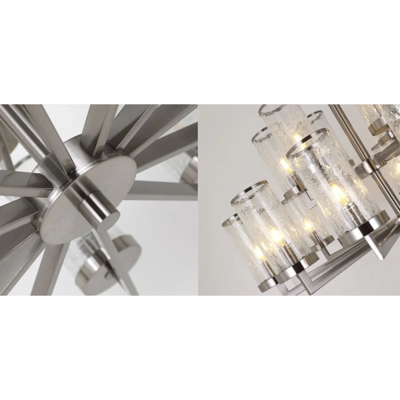 Люстра LIAISON TWO-TIER Chandelier 18 Silver от ImperiumLoft Люстра LIAISON TWO-TIER Chandelier 18 Silver от ImperiumLoft