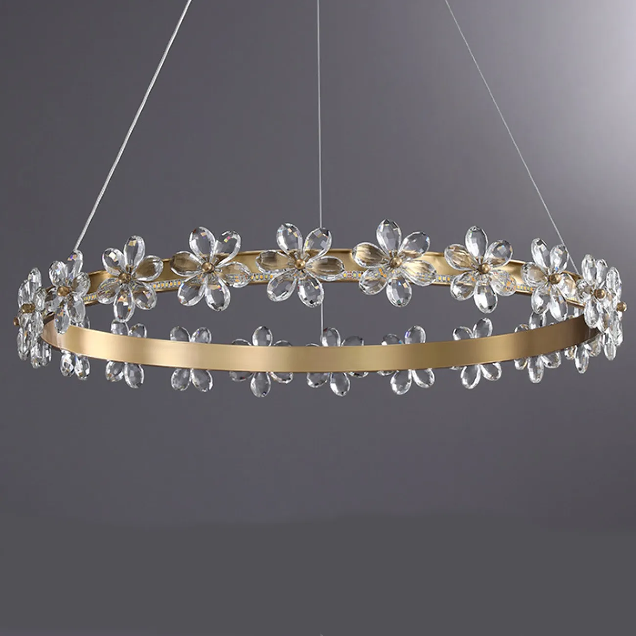 Подвесная люстра FLORENTINA RING D63 от ImperiumLoft