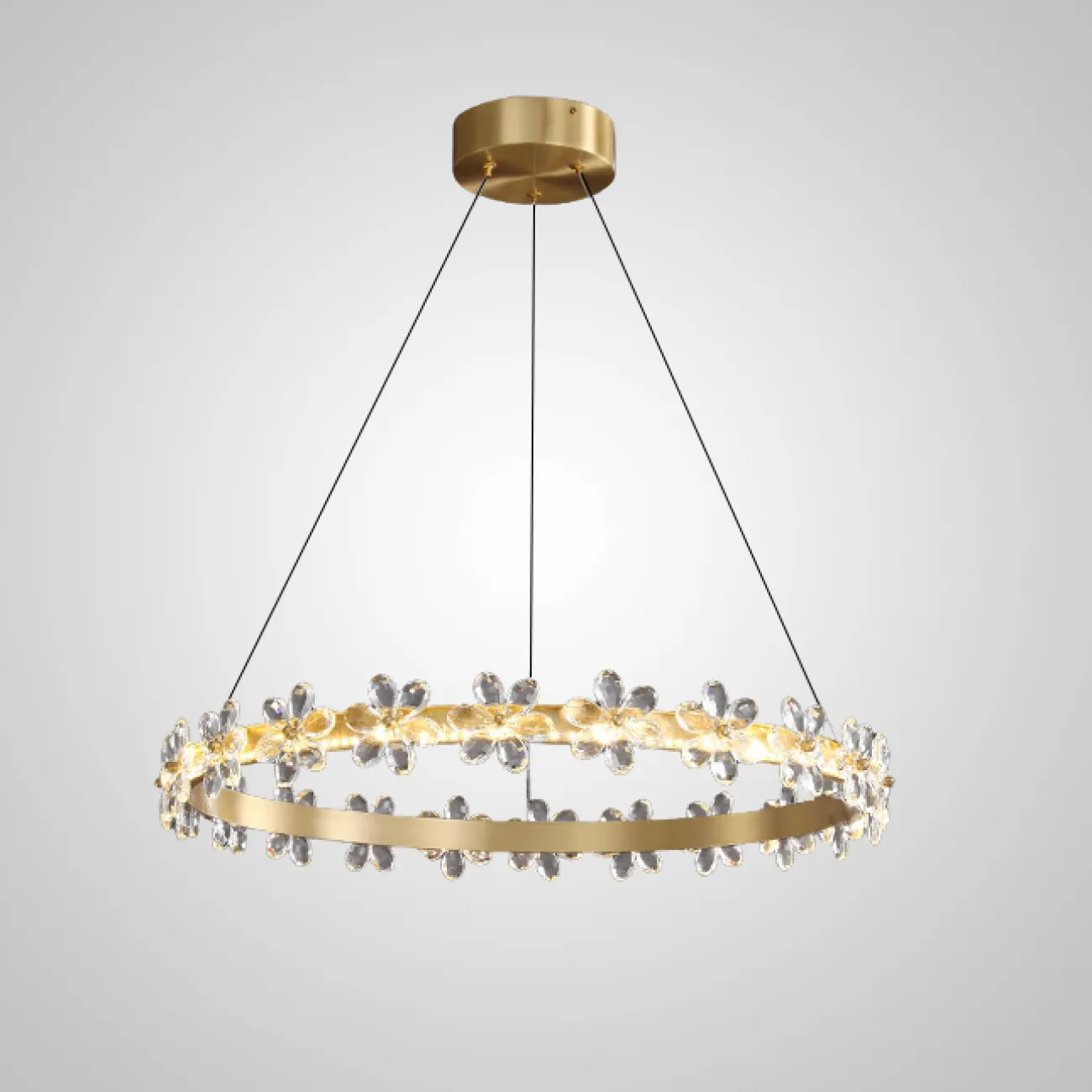 Подвесная люстра FLORENTINA RING D83 от ImperiumLoft