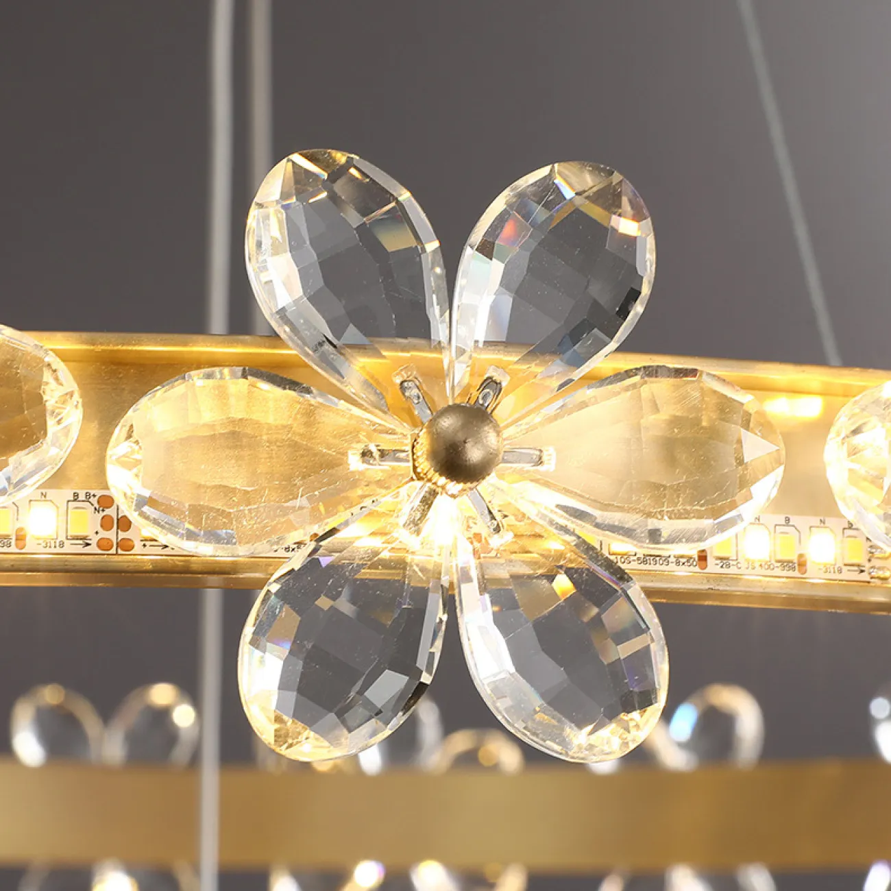 Подвесная люстра FLORENTINA RING D63 от ImperiumLoft