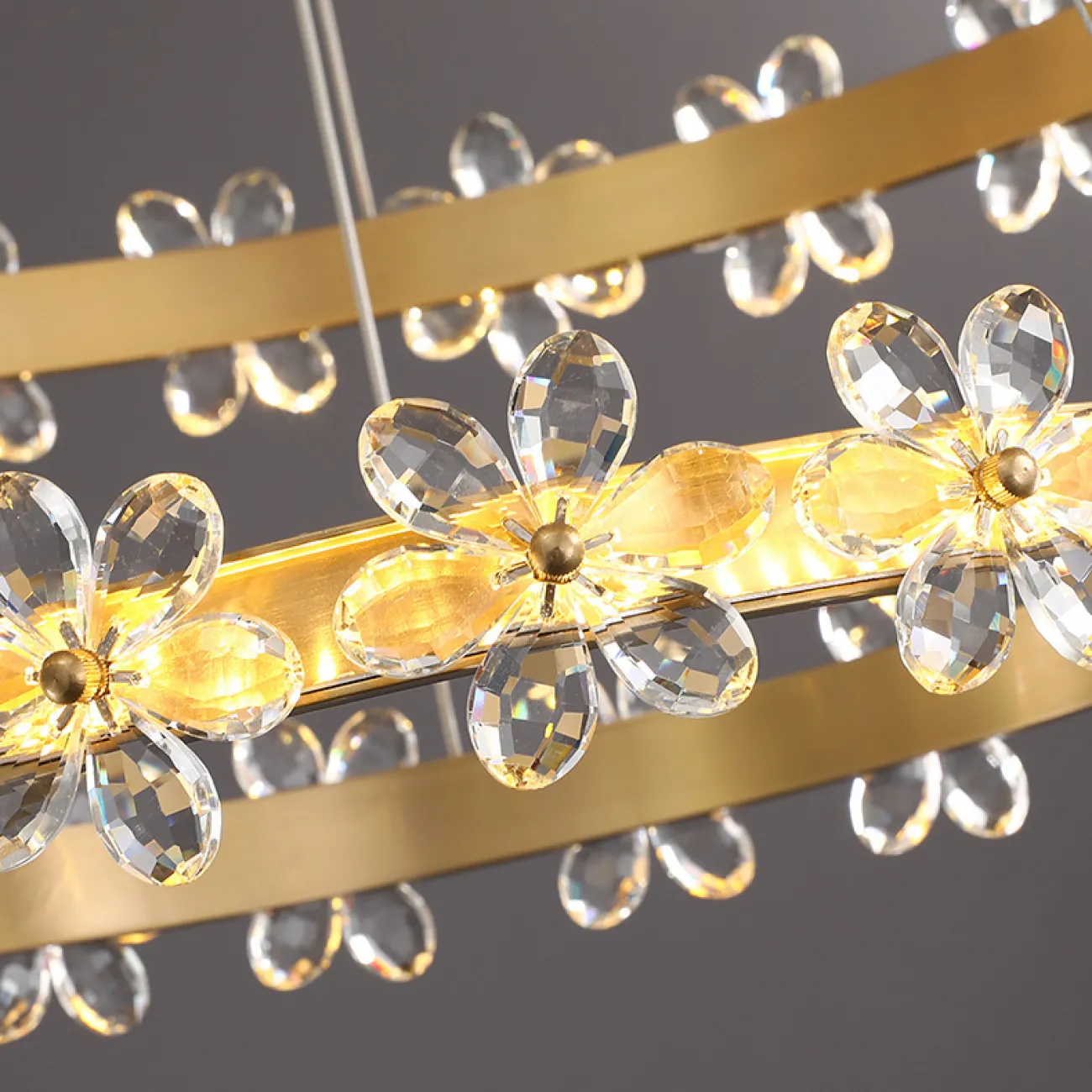 Подвесная люстра FLORENTINA RING D63 от ImperiumLoft