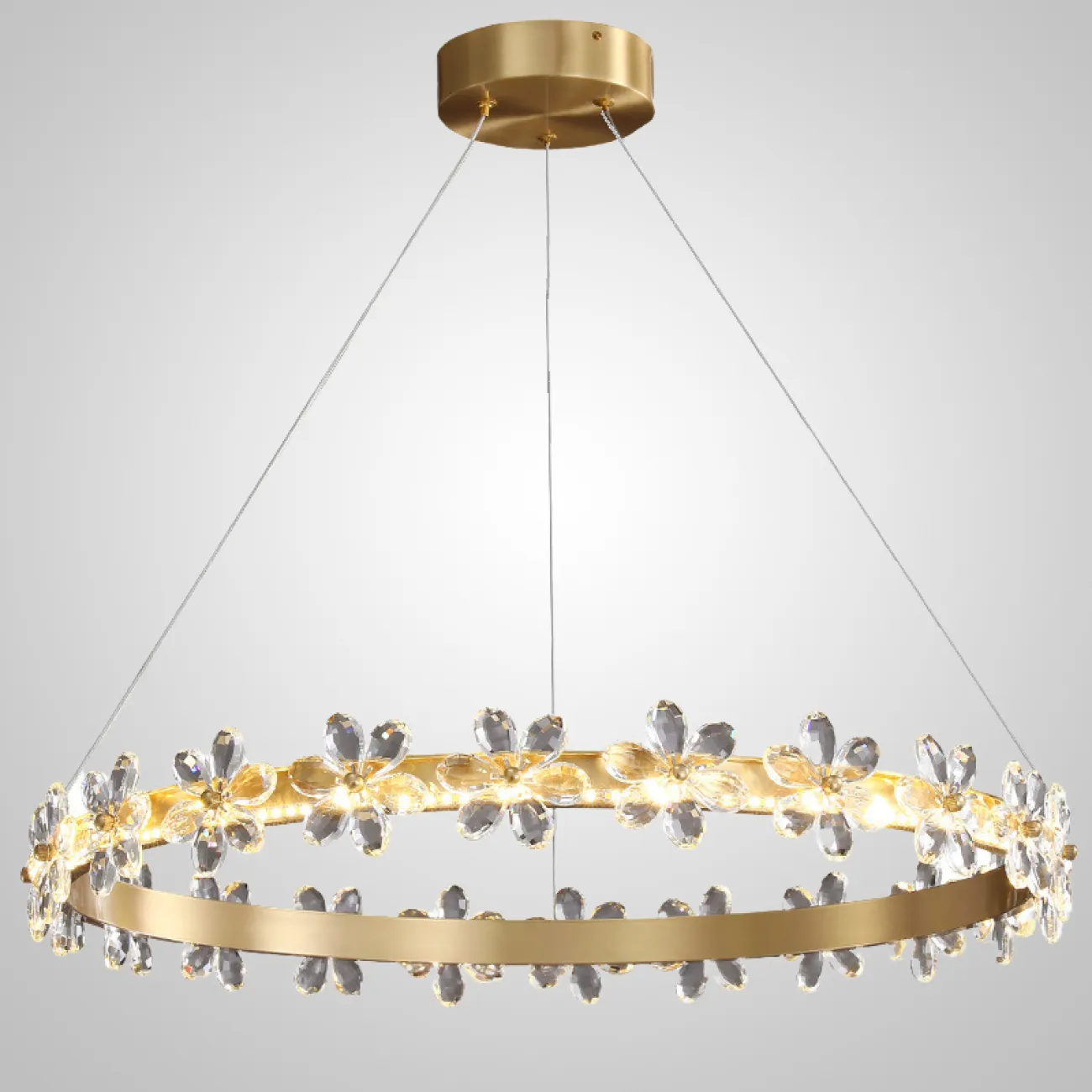 Подвесная люстра FLORENTINA RING D63 от ImperiumLoft