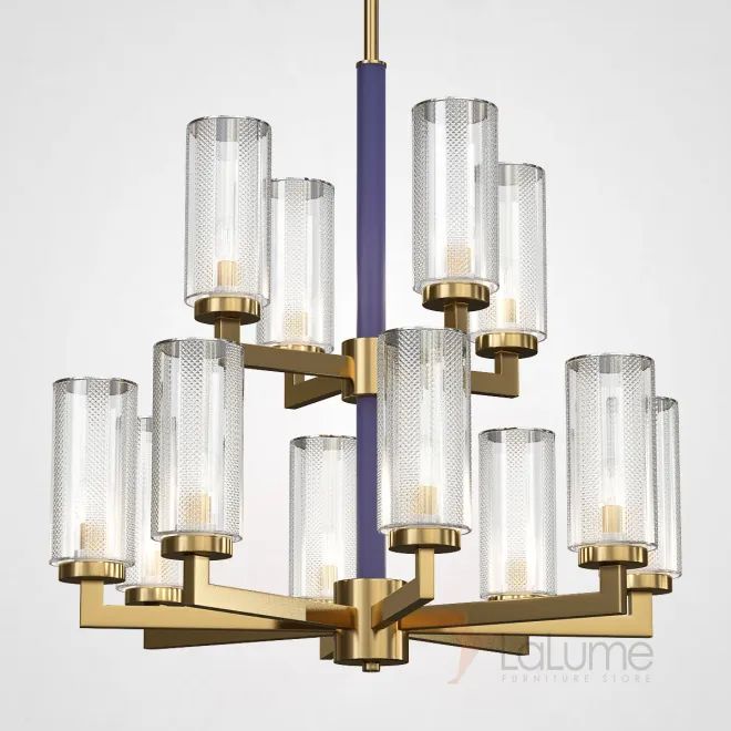 Потолочная люстра ADELEINE L12 Blue от ImperiumLoft