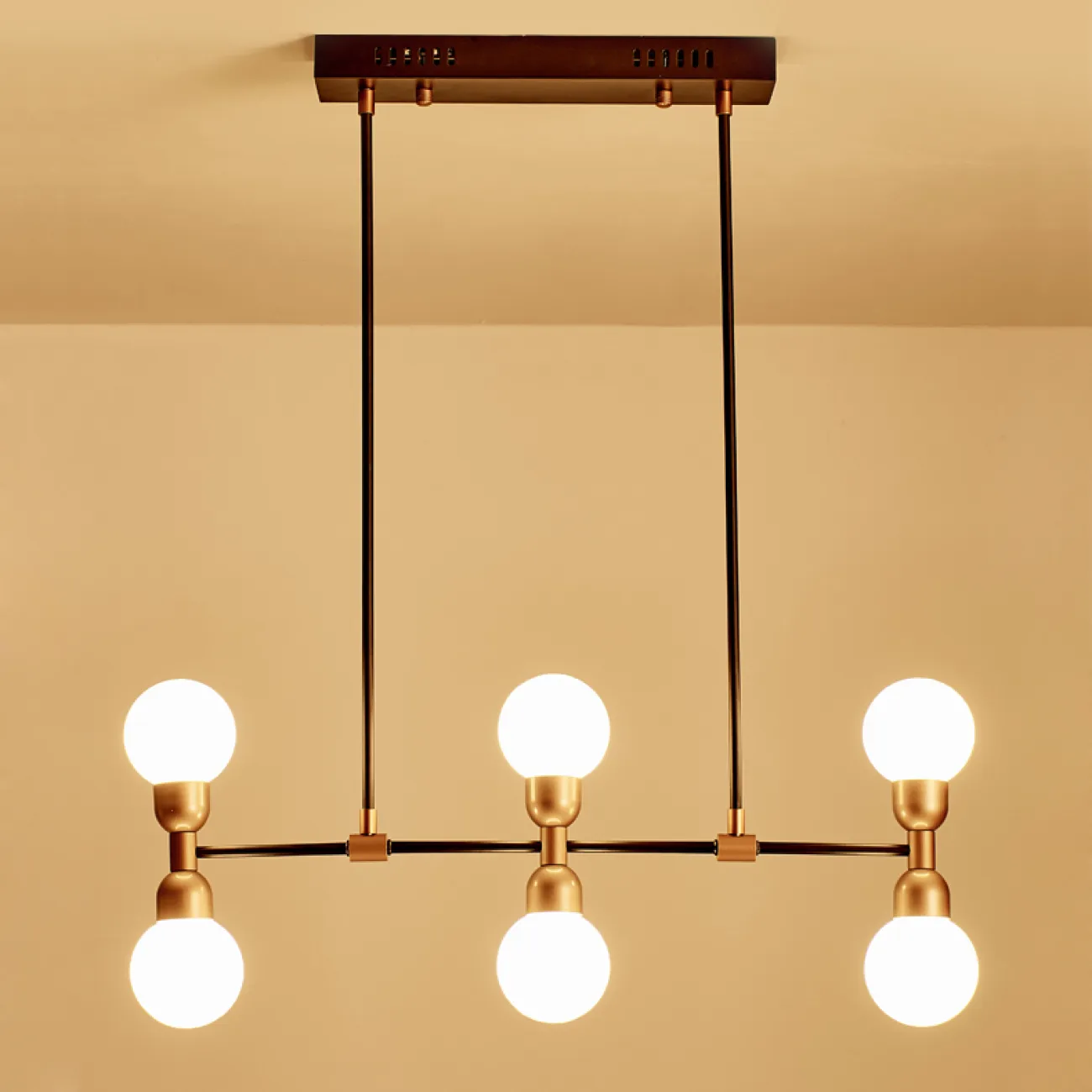 Подвесной реечный светильник DUM LONG от ImperiumLoft