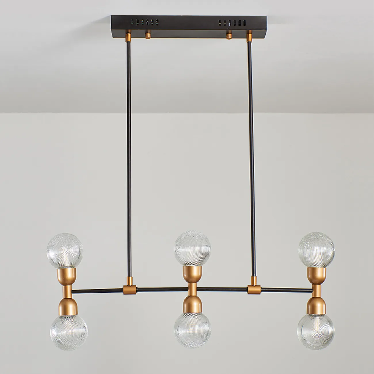 Подвесной реечный светильник DUM LONG от ImperiumLoft