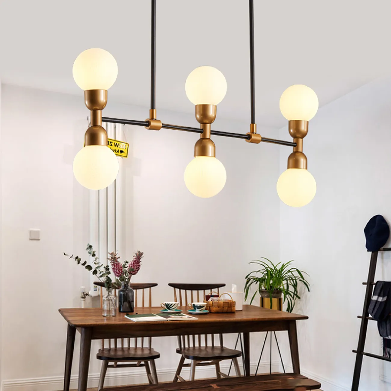 Подвесной реечный светильник DUM LONG от ImperiumLoft