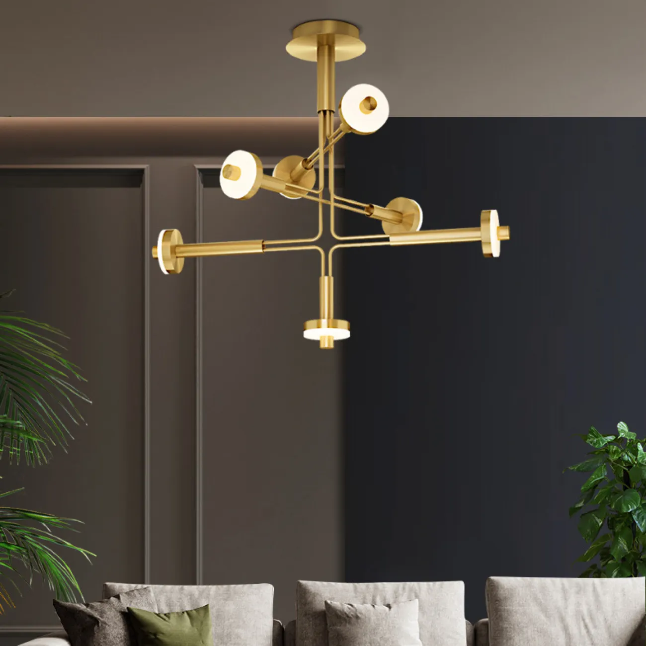 Потолочная люстра AMARILIS L3 от ImperiumLoft