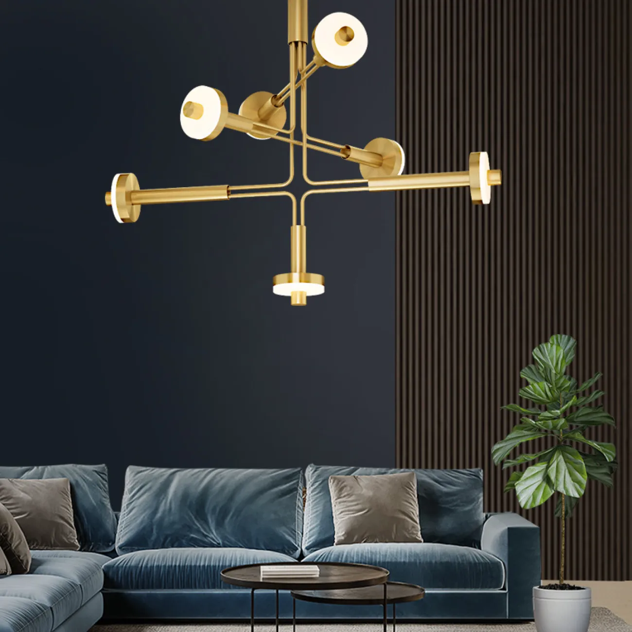 Потолочная люстра AMARILIS L3 от ImperiumLoft