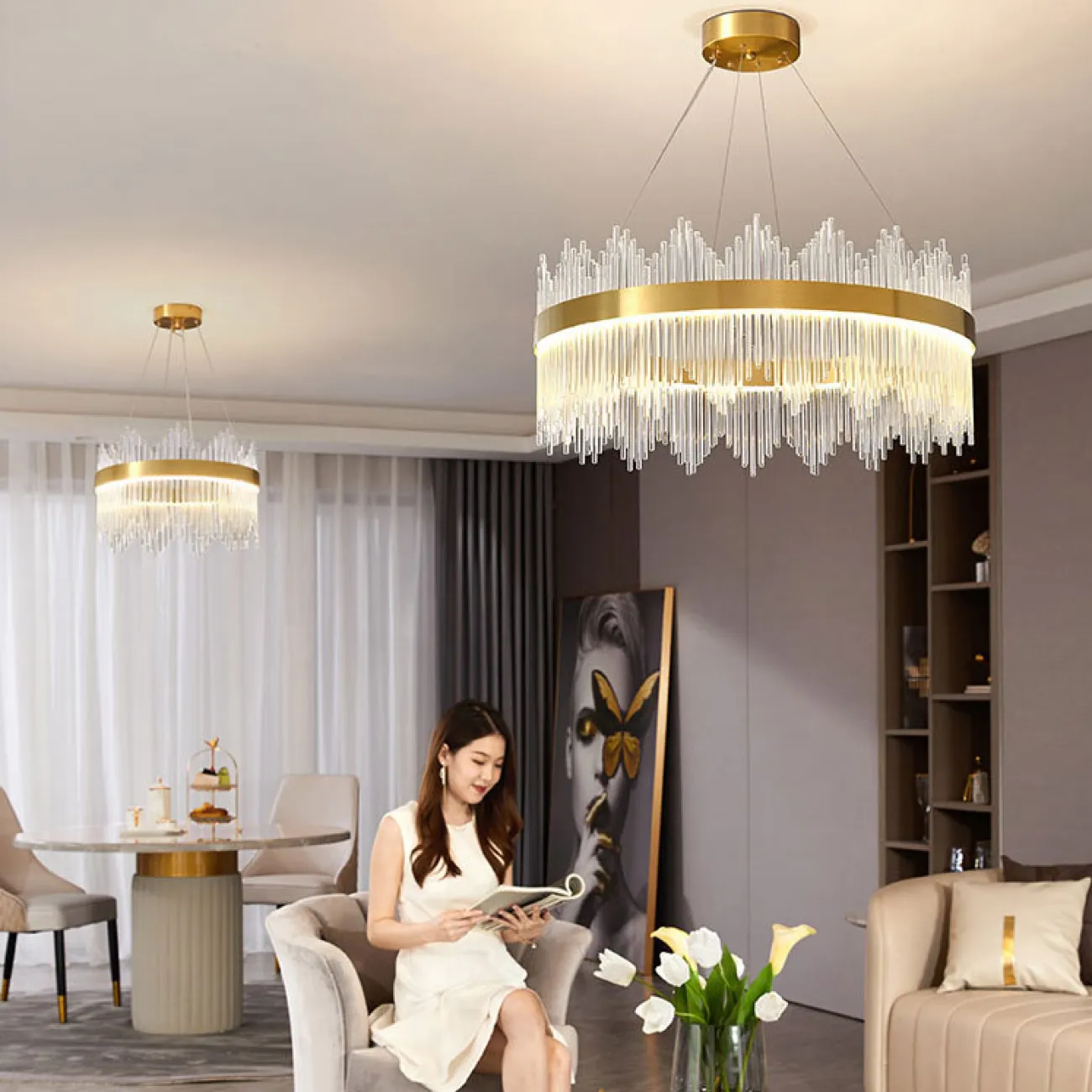 Подвесная люстра CARDIS D100 от ImperiumLoft Подвесная люстра CARDIS D100 от ImperiumLoft