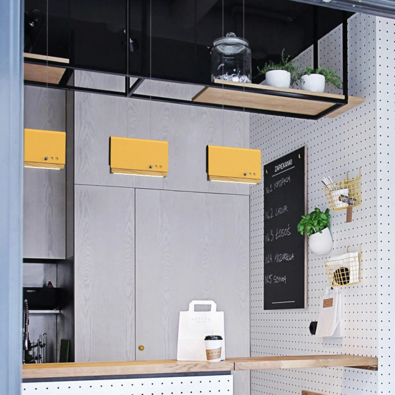 Светодиодный подвесной светильник BOOK 2 H20*17 White от ImperiumLoft