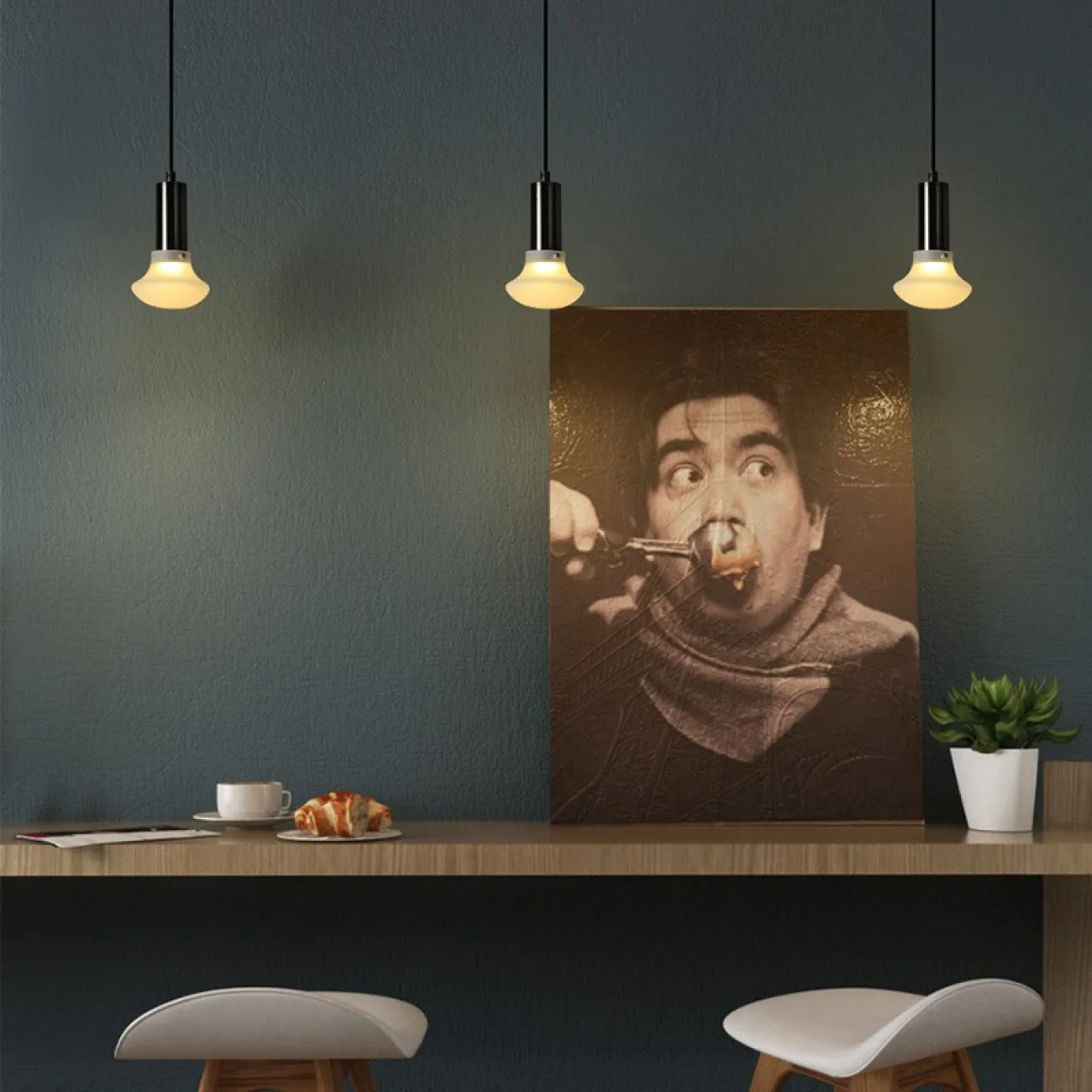 Подвесной светильник EMI Черный от ImperiumLoft