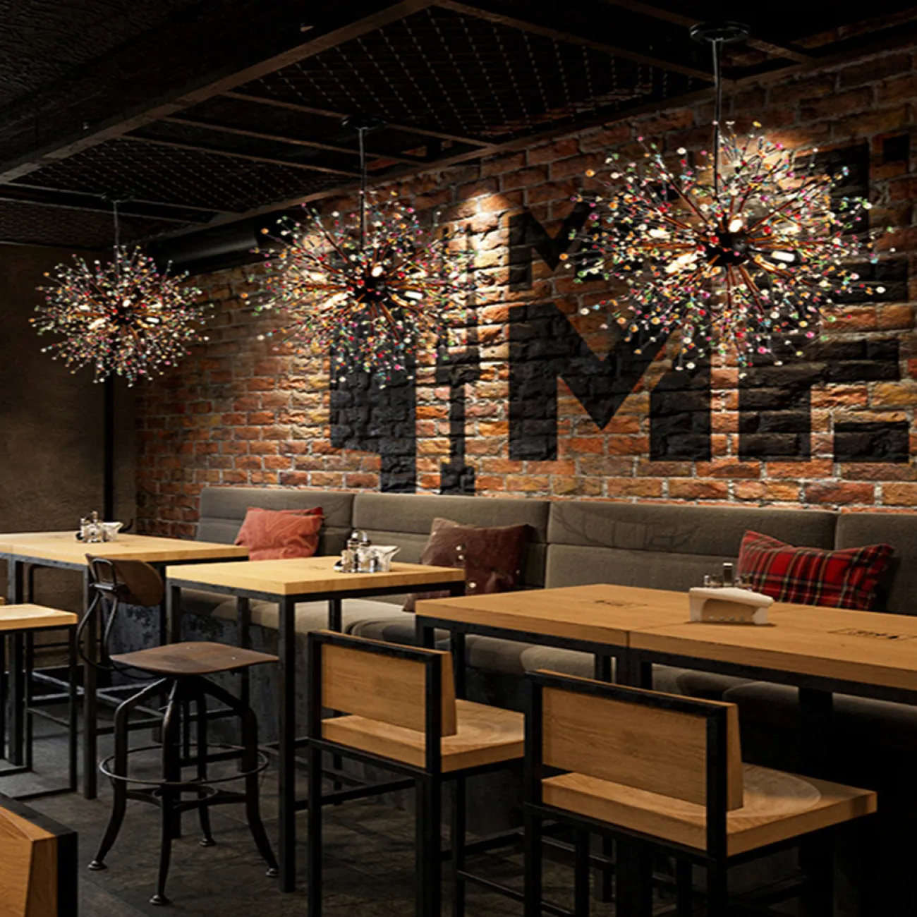 Подвесная люстра MARITZA D60 Multicolor от ImperiumLoft Подвесная люстра MARITZA D60 Multicolor от ImperiumLoft