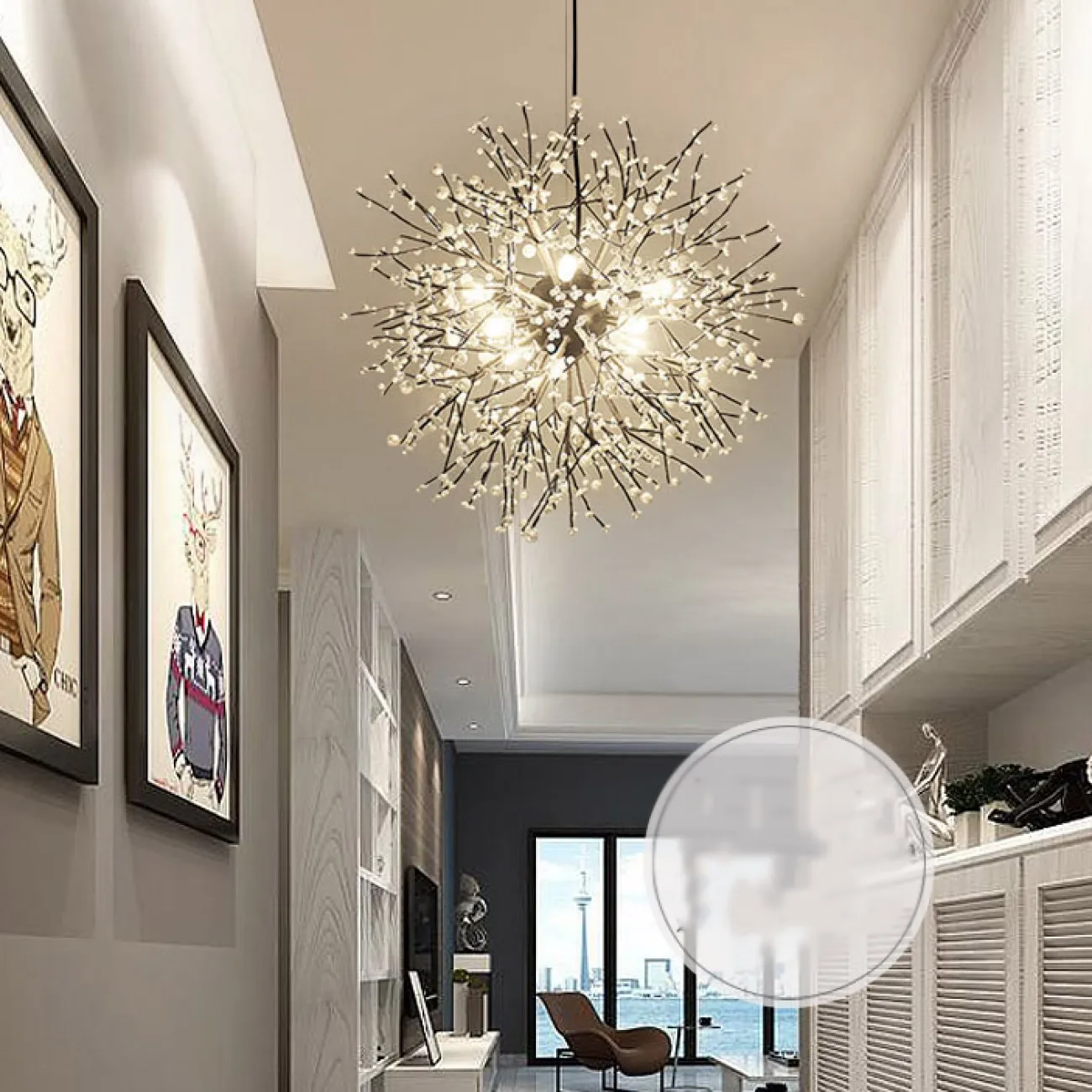 Подвесная люстра MARITZA D60 Multicolor от ImperiumLoft Подвесная люстра MARITZA D60 Multicolor от ImperiumLoft