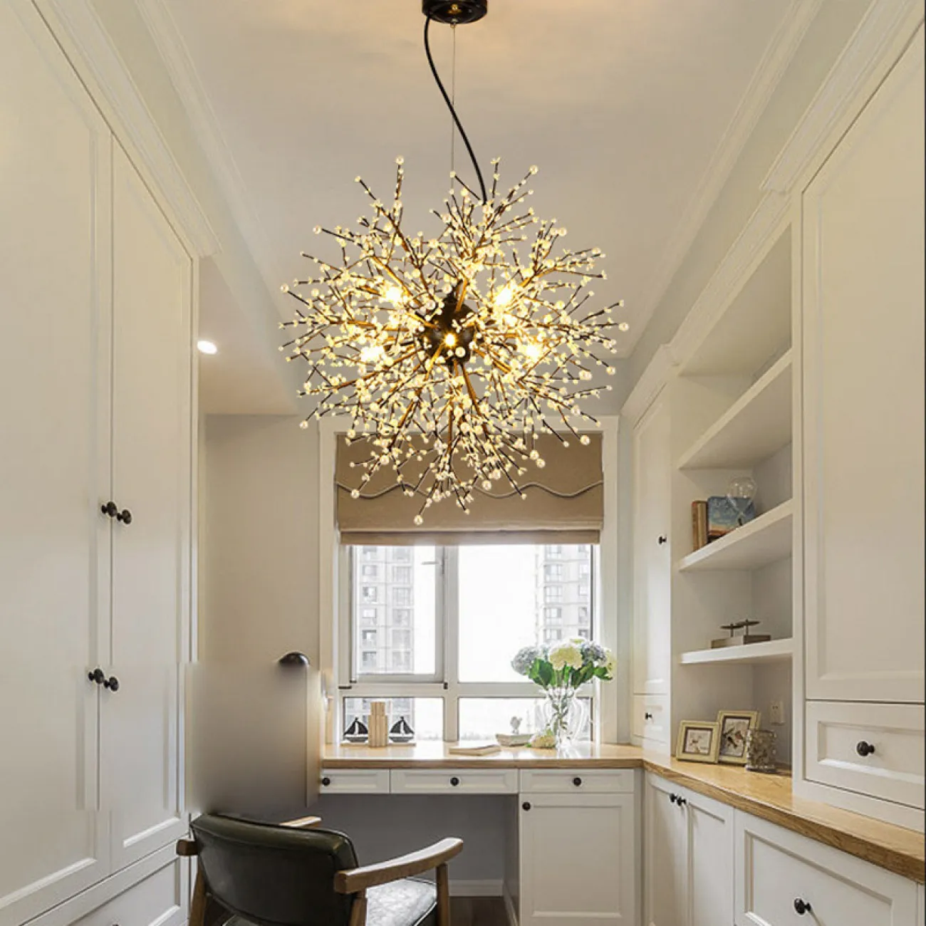 Подвесная люстра MARITZA D80 White от ImperiumLoft